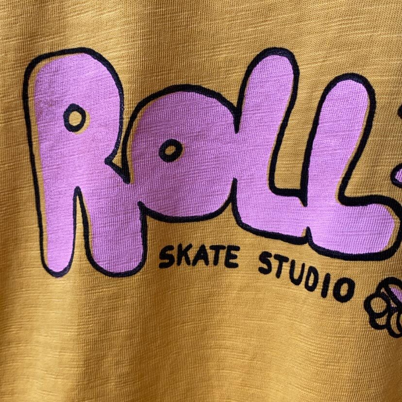 Roll Upcycled / Sunflower Tee / Yellow / XS