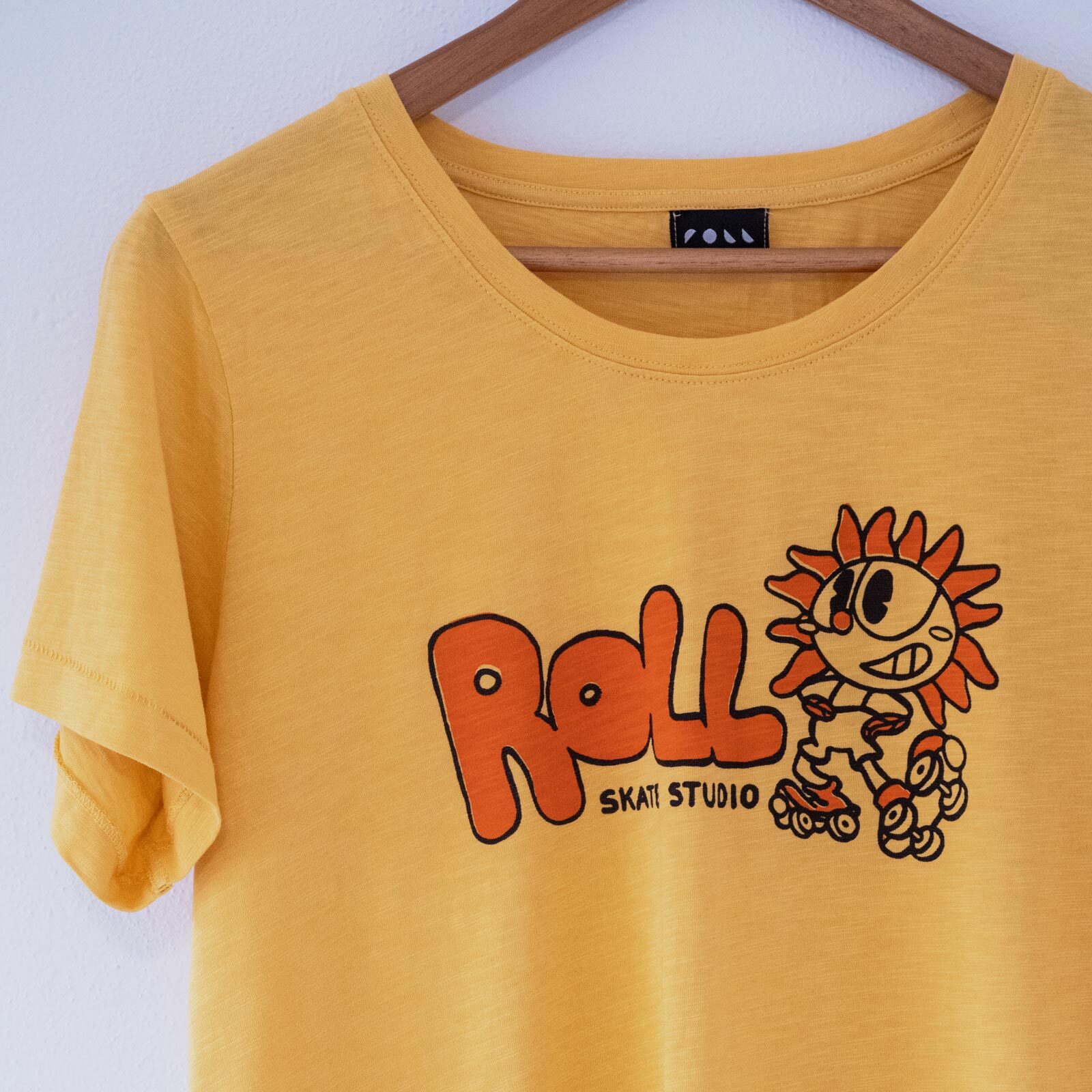 Roll Upcycled / Sunflower Tee / Yellow / L