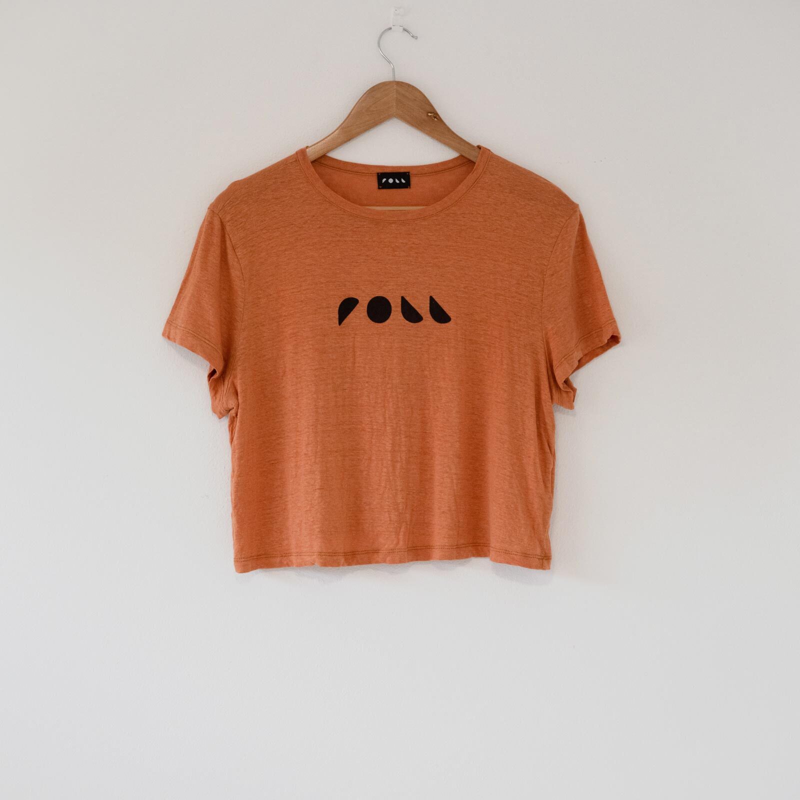 Roll Upcycled / Logo Crop / Orange / S