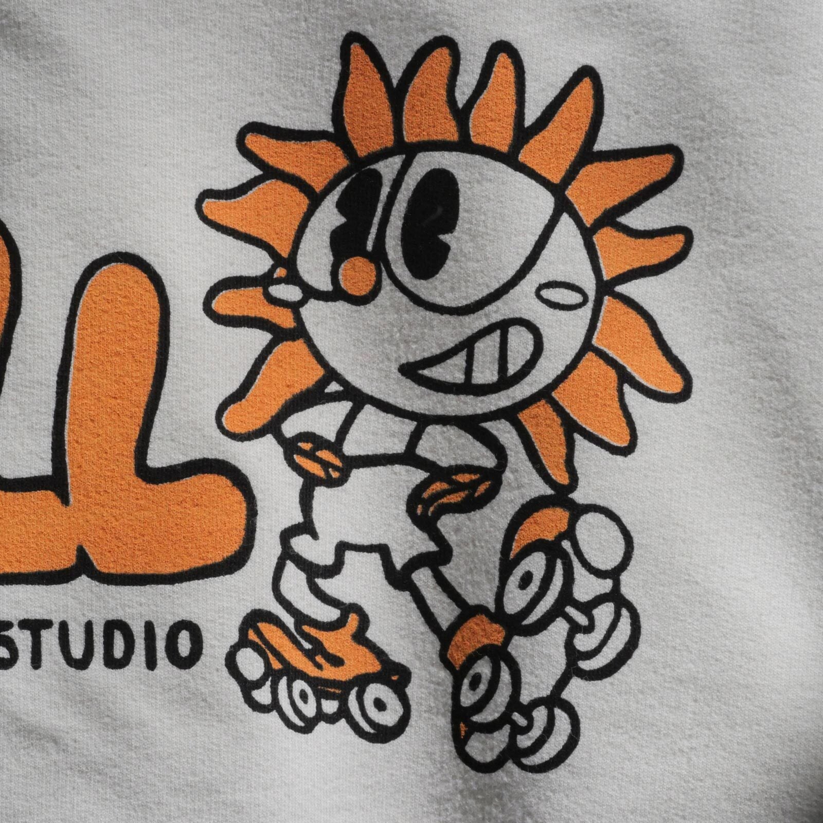 Roll Upcycled / Sunflower Sweatshirt / Cream / XS