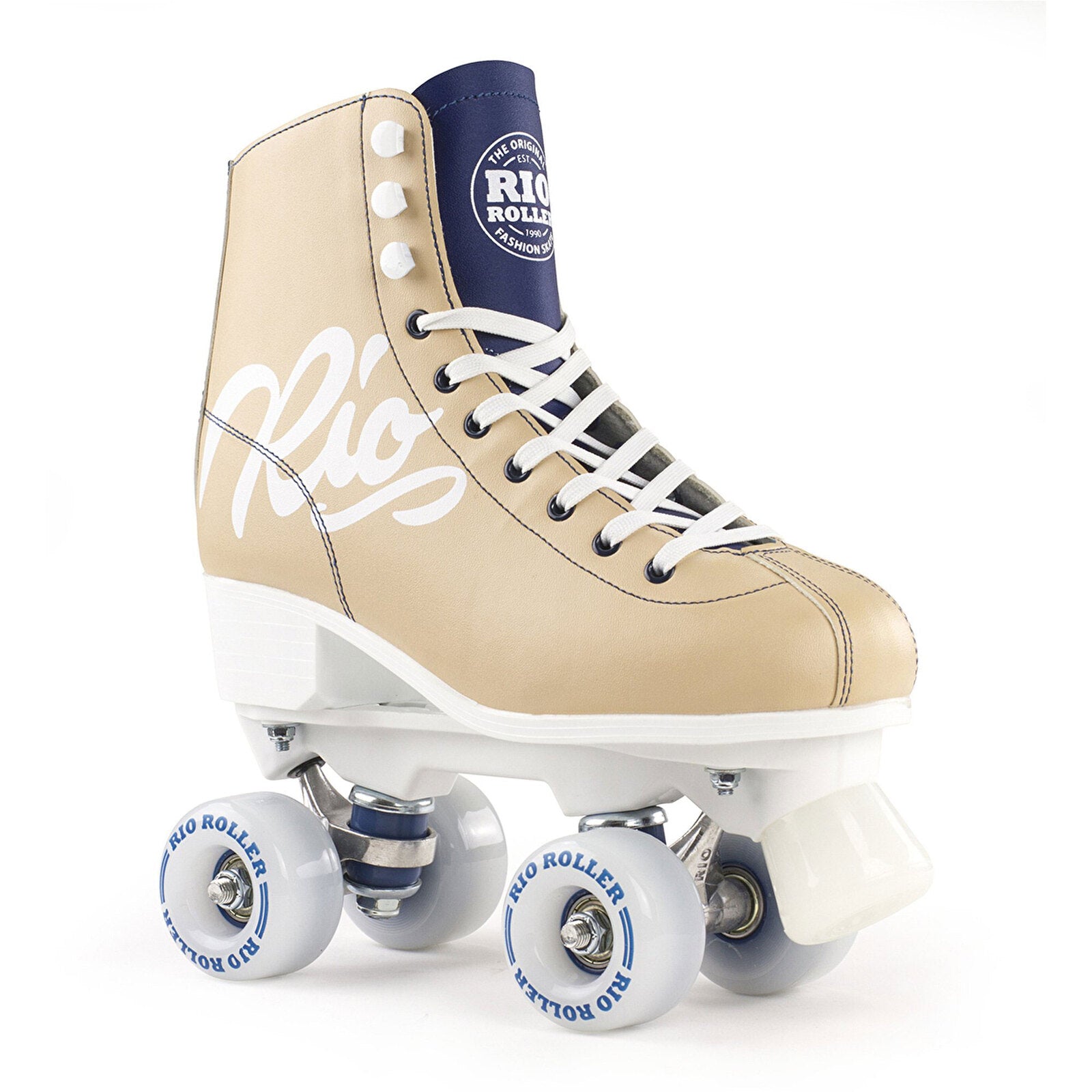 Rio Roller Script Skates / Tan Blue / UK9