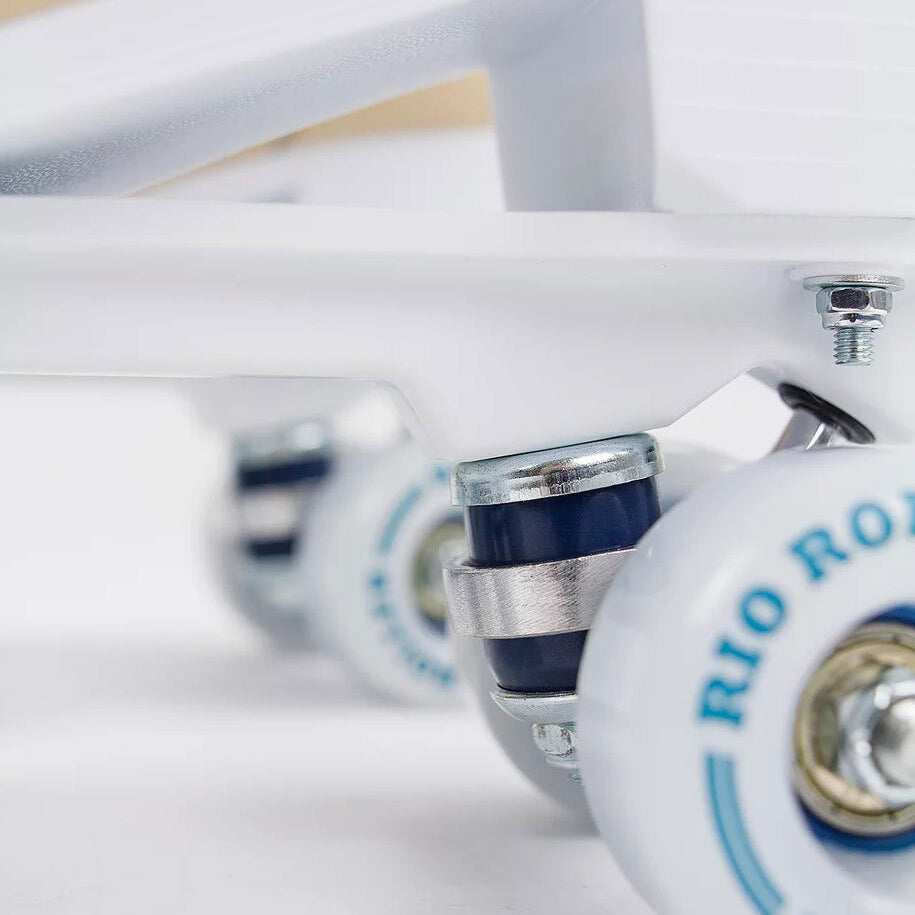 Rio Roller Script Skates / Tan Blue