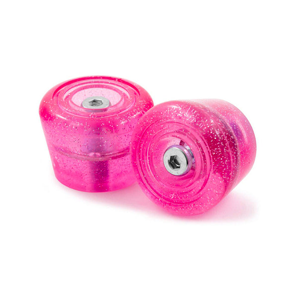 Rio Roller Bolt-on Toe Stops / Pink Glitter