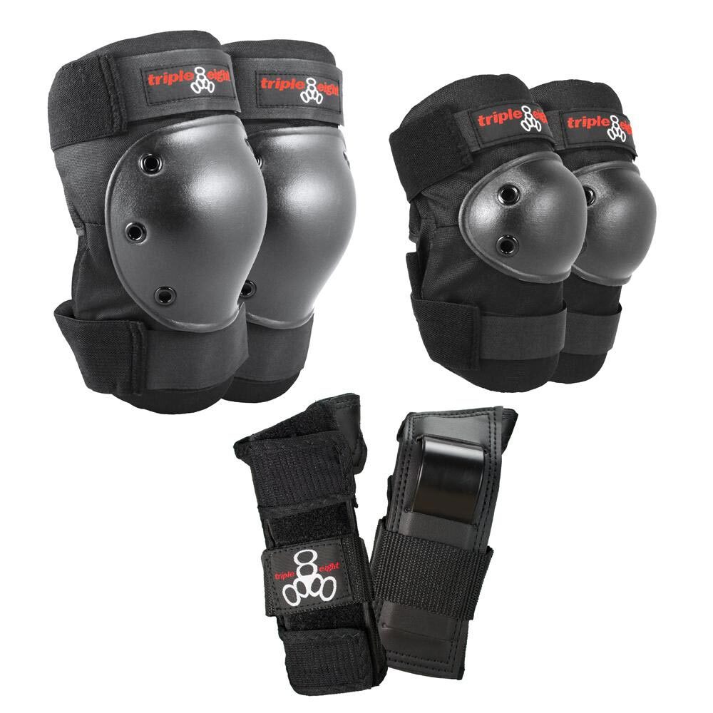 Triple 8 Saver Series Tri-Pack / Black / S