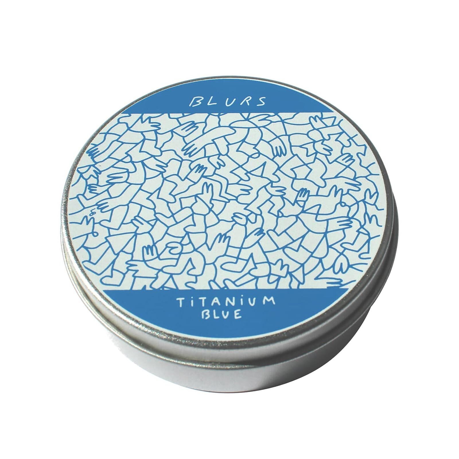 Blurs Bearings Titanium Blue (8 Pack) / 8mm