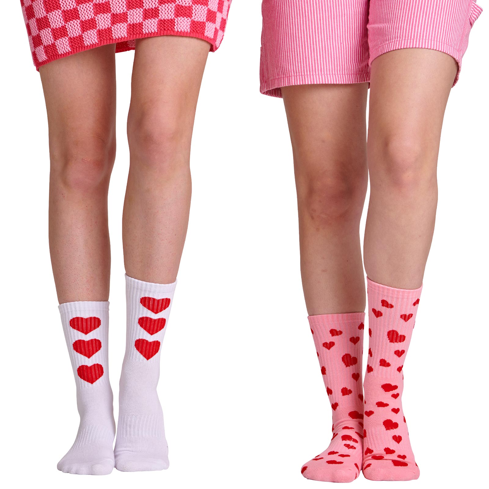 Impala Skate Socks (3 Pack) / Falling Hearts