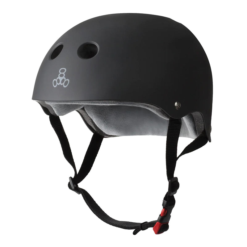 Triple 8 THE Certified Sweatsaver Helmet / Black Rubber