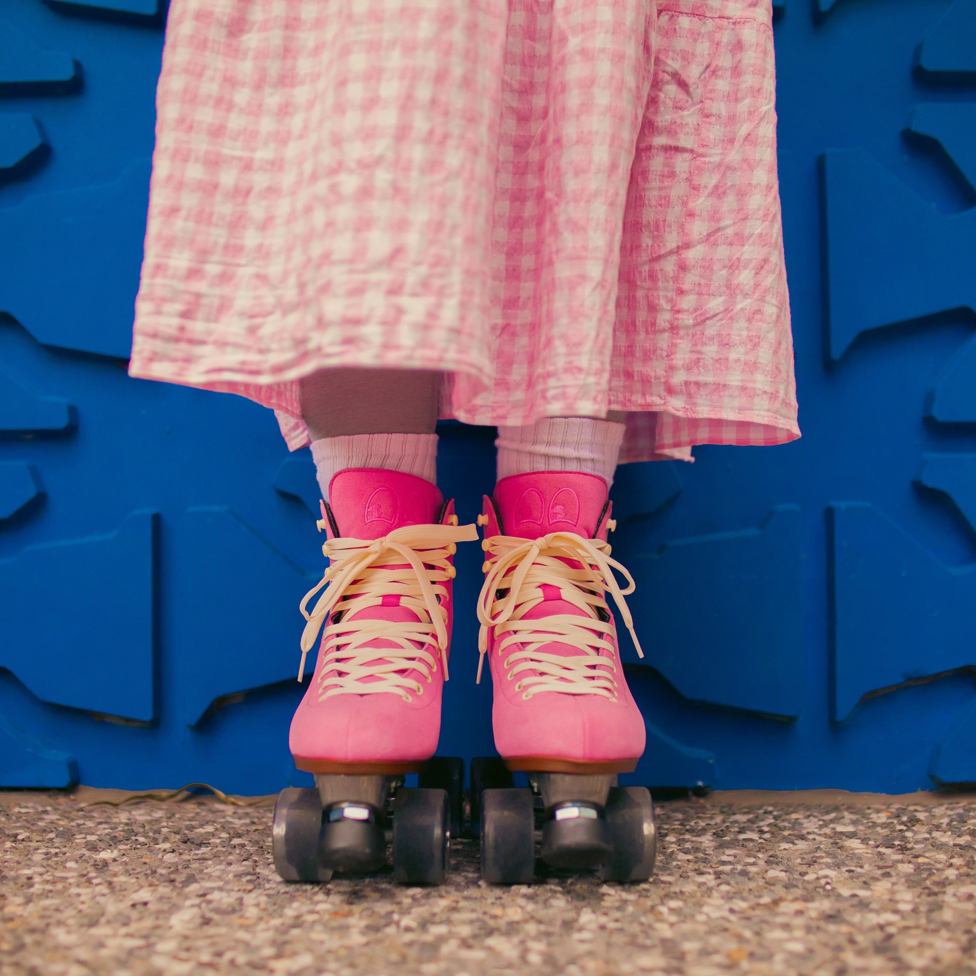 Chuffed Wanderer Roller Skates / Vegan Pink