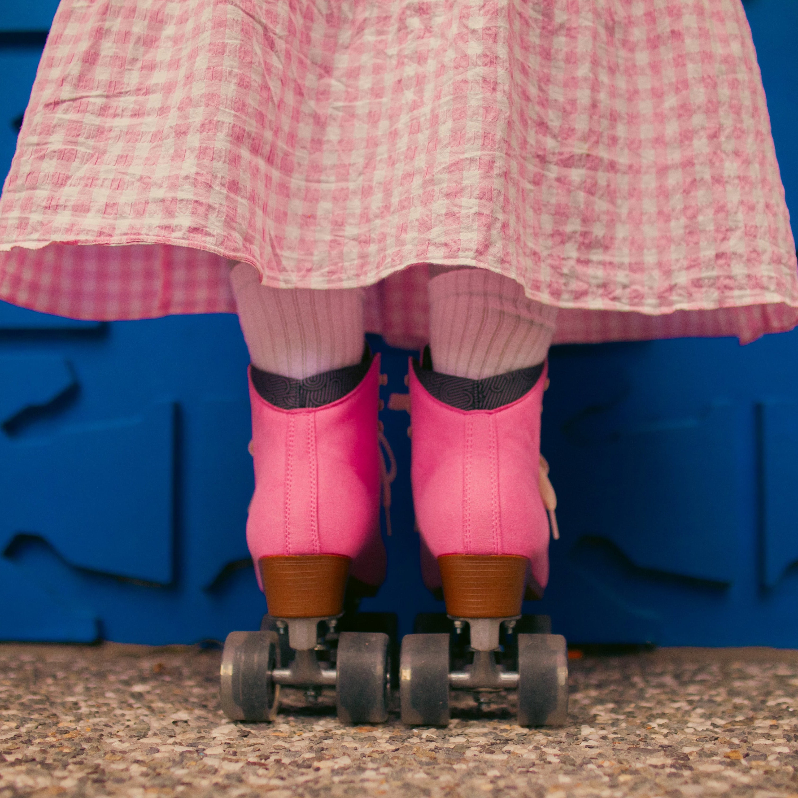 Chuffed Wanderer Roller Skates / Vegan Pink