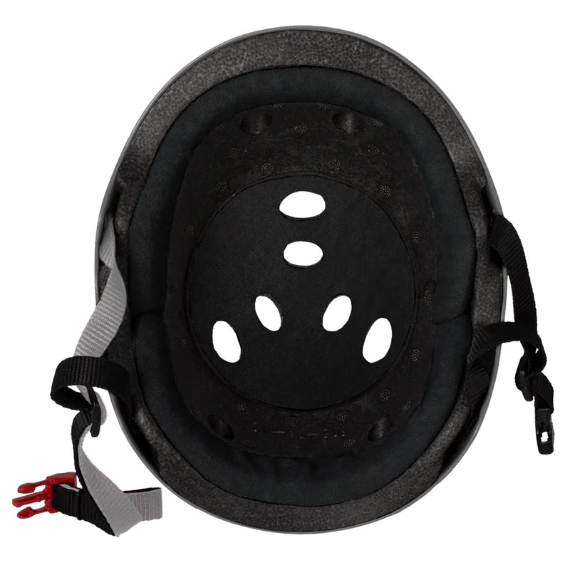 Triple 8 THE Certified Sweatsaver Helmet / Carbon Rubber
