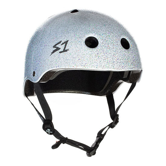 S-One Lifer Helmet / White Gloss Glitter