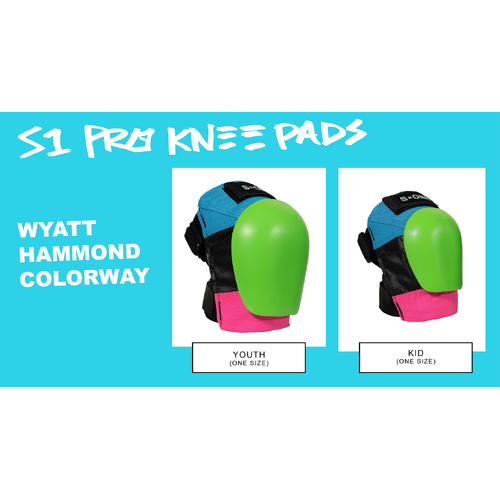 S-One Pro Knee Pads / Youth / Wyatt Hammond Multi