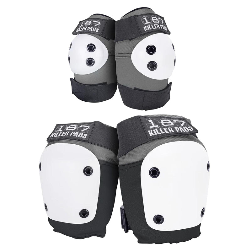 187 Knee & Elbow Pad Combo Pack / Grey