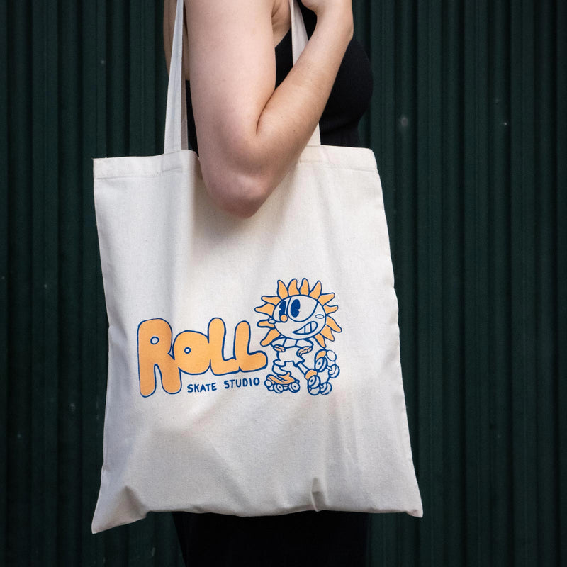 Roll Sunflower Tote Bag