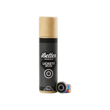 Better Bearings Lickety Splits ABEC 7 (16 Pack) / Black / 8mm