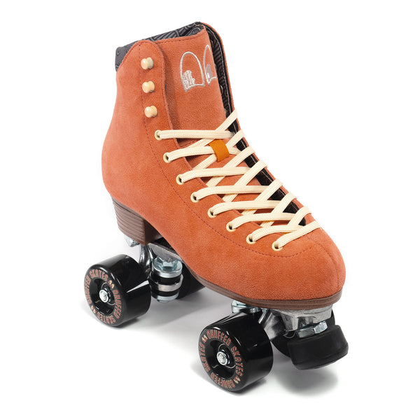 Chuffed Wanderer Roller Skates / Peach Pink / 9