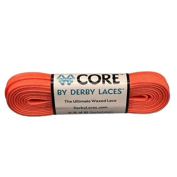 Derby Laces Core / Coral / 96in (244cm)