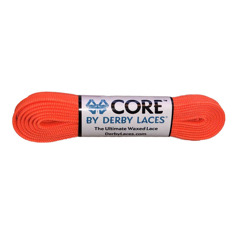 Derby Laces Core / Fluorescent Orange / 96in (244cm)