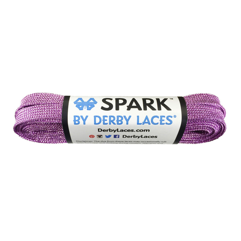 Derby Laces Spark / Lilac / 96in (244cm)