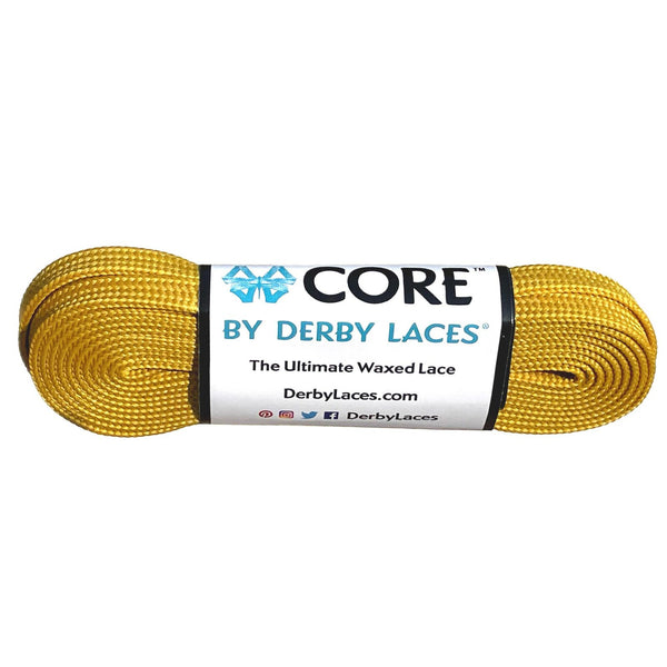 Derby Laces Core / Mustard Yellow / 96in (244cm)