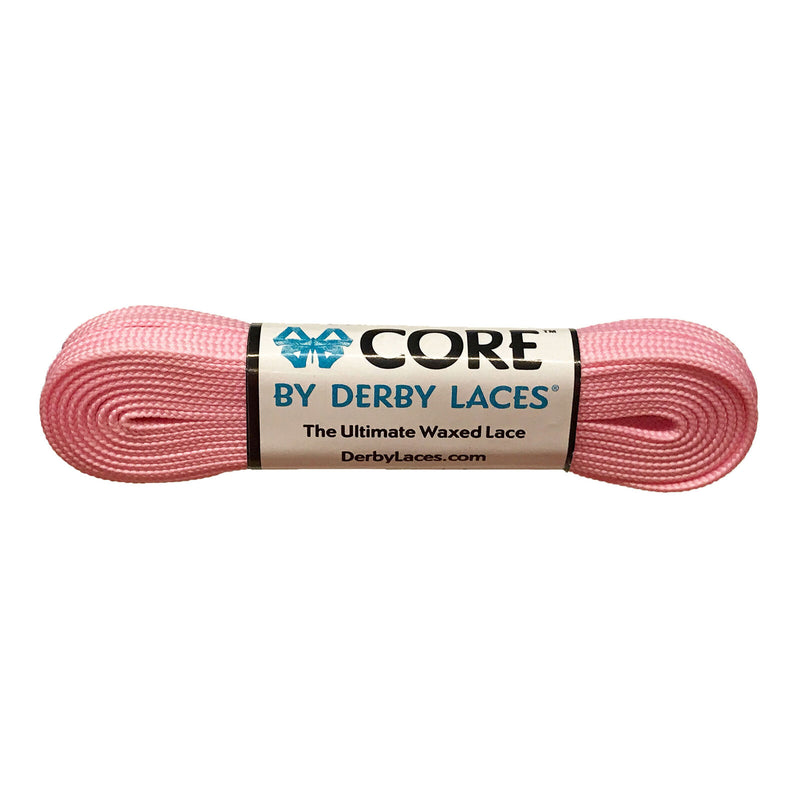 Derby Laces Core / Pink Cotton Candy / 72in (183cm)