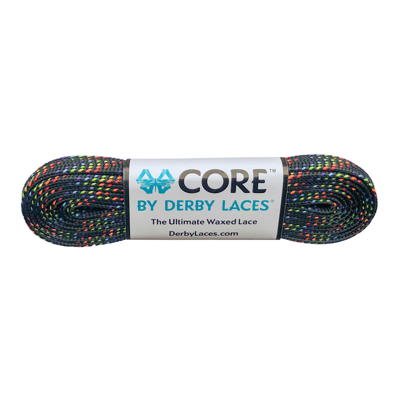 Derby Laces Core / Rainbow Speck / 96in (244cm)