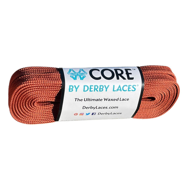 Derby Laces Core / Rust Red / 96in (244cm)