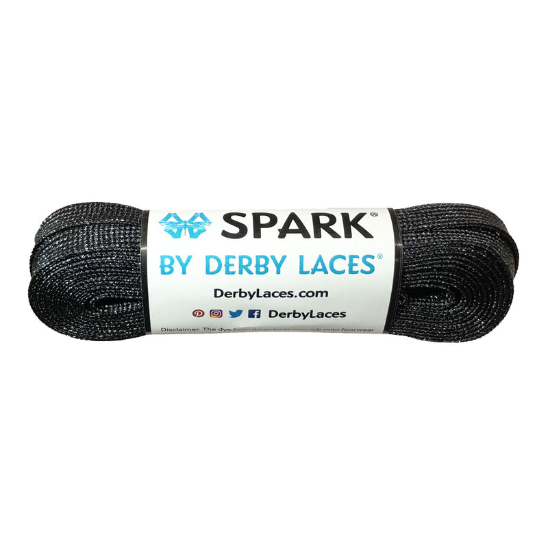 Derby Laces Spark / Black / 96in (244cm)