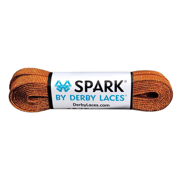 Derby Laces Spark / Dark Copper / 96in (244cm)