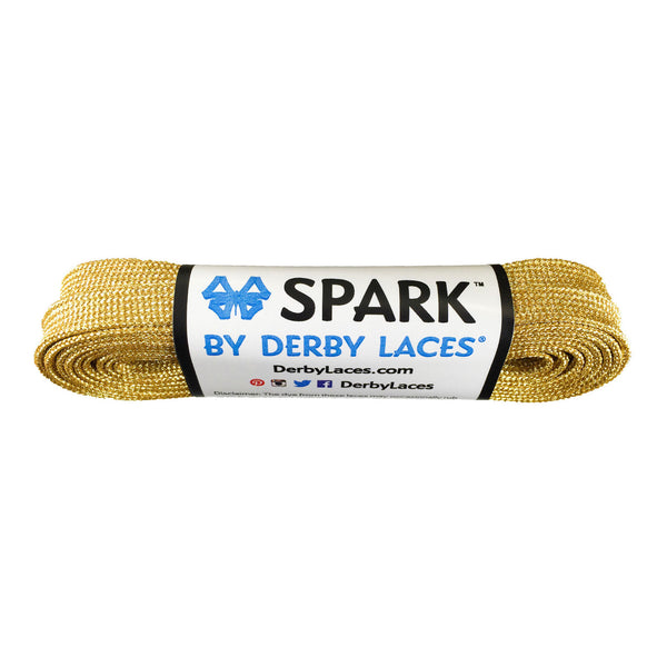 Derby Laces Spark / Gold / 96in (244cm)