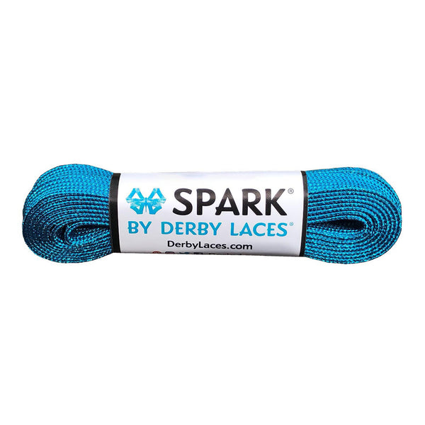 Derby Laces Spark / Pool Blue / 72in (183cm)