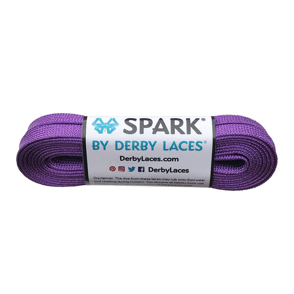 Derby Laces Spark / Purple / 96in (244cm)