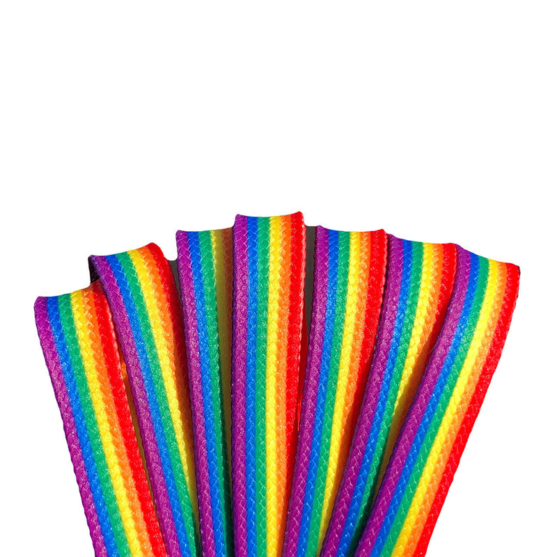 Derby Laces Style / Rainbow Stripe