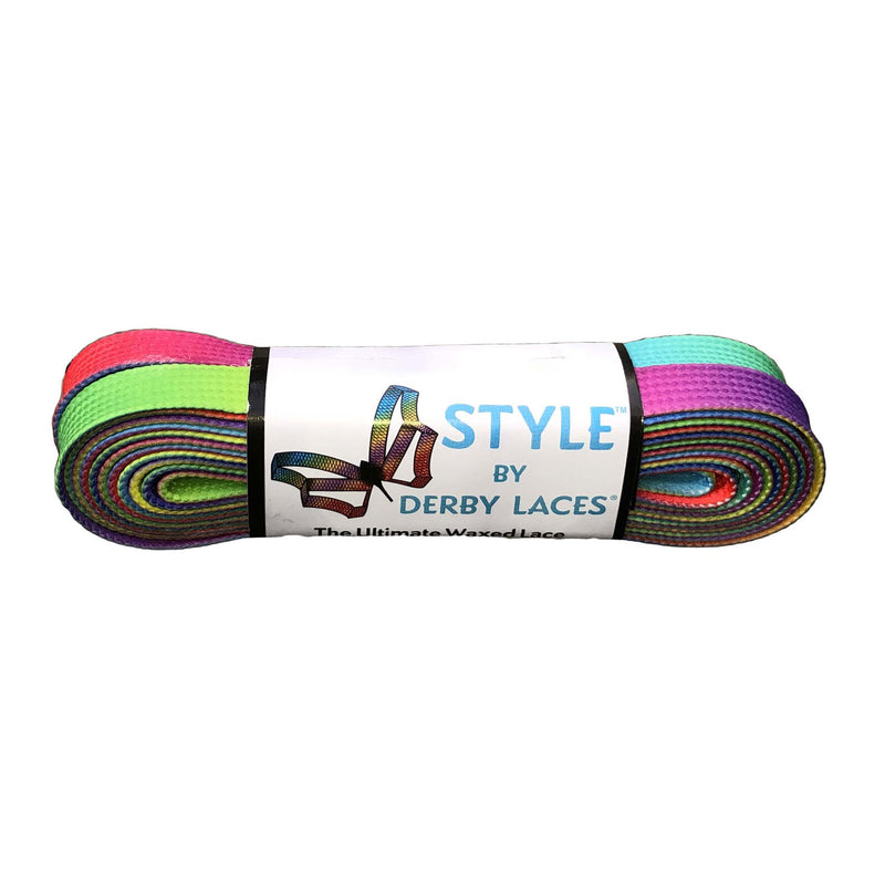 Derby Laces Style / Rainbow Gradient / 96in (244cm)