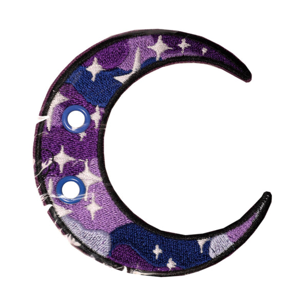 Elsies Embroidered Skate Accessories (Single) / Purple Moon