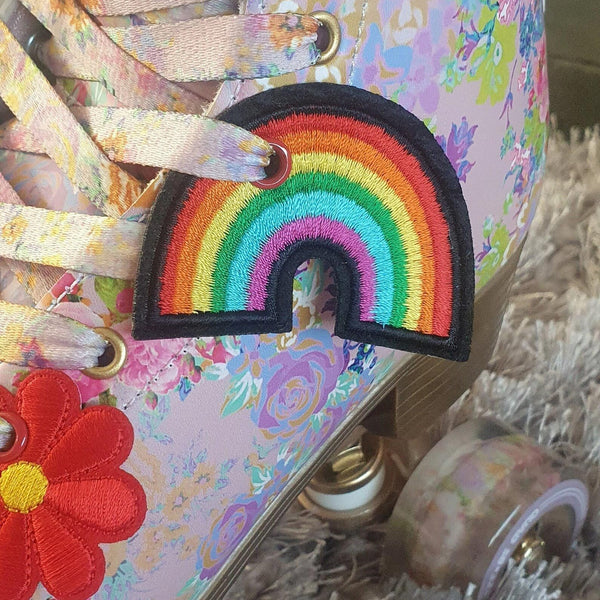 Elsies Embroidered Skate Accessories (Single) / Rainbow