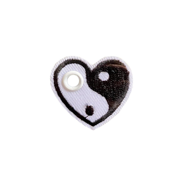 Elsies Embroidered Skate Accessories (Single) / Ying Yang Heart