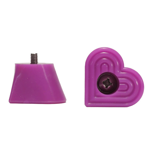 Grindstone Bolt On Heartstopper Toe Stops / Purple Haze