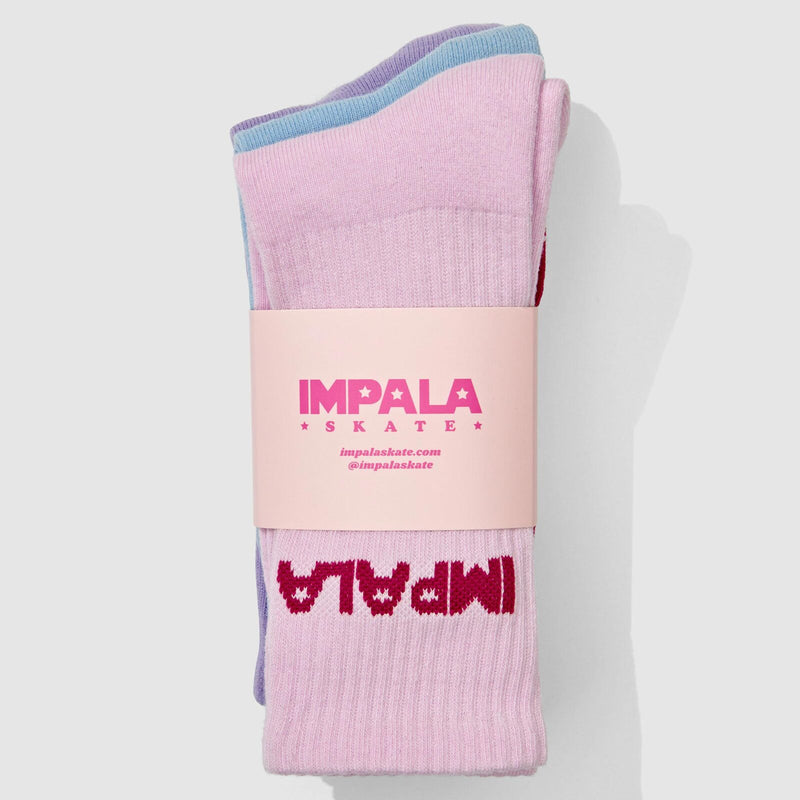 Impala Skate Socks (3 Pack) / Pastel