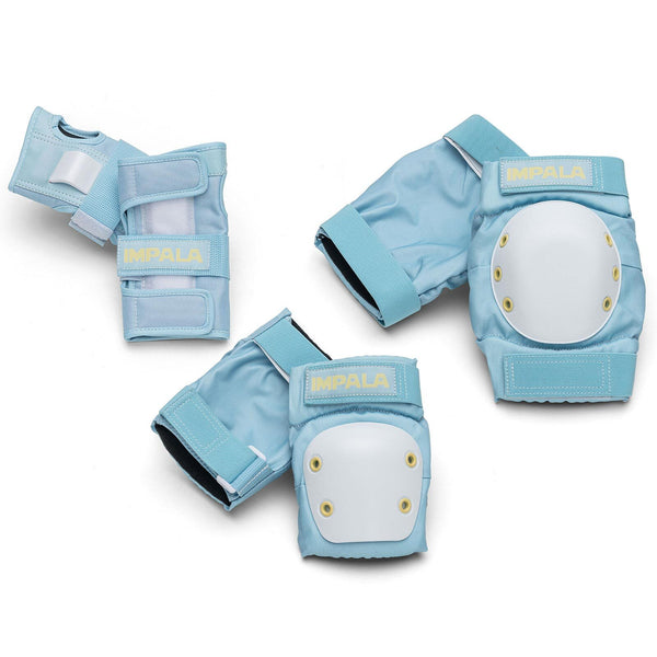 Impala Protective Tri Pack / Adult / Sky Blue Yellow / S