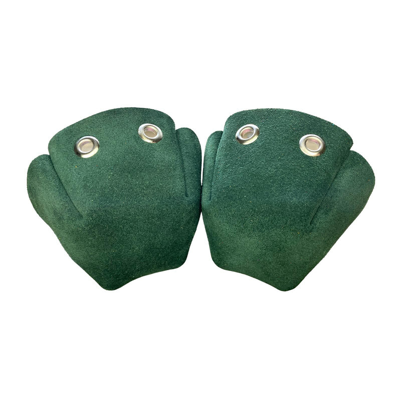 One Stop Suede Toe Guards / Forest Green