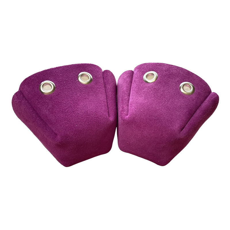 One Stop Suede Toe Guards / Fuchsia