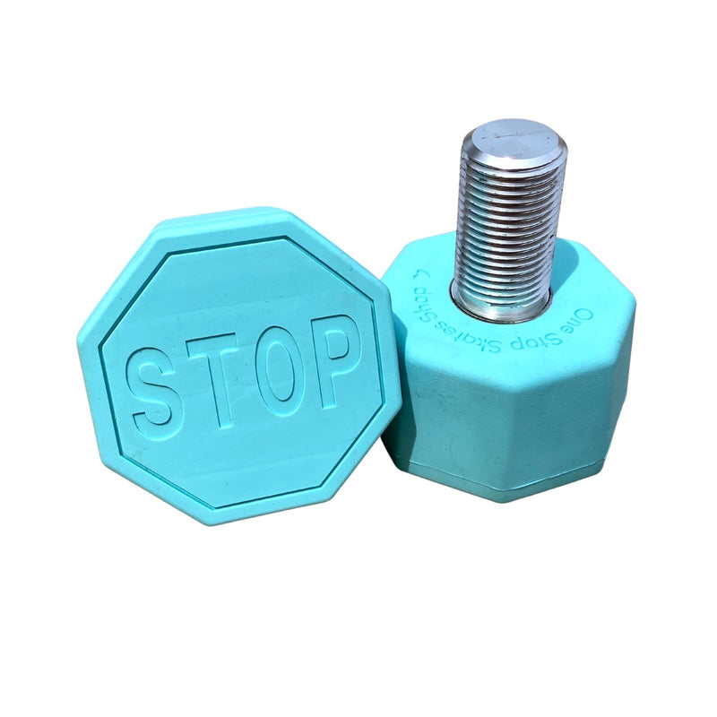 One Stop Adjustable Toe Stops / Blue