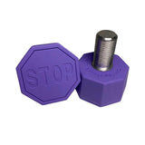 One Stop Adjustable Toe Stops / Purple
