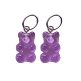 One Stop Gummy Bear Skate Charm (Pair) / Purple
