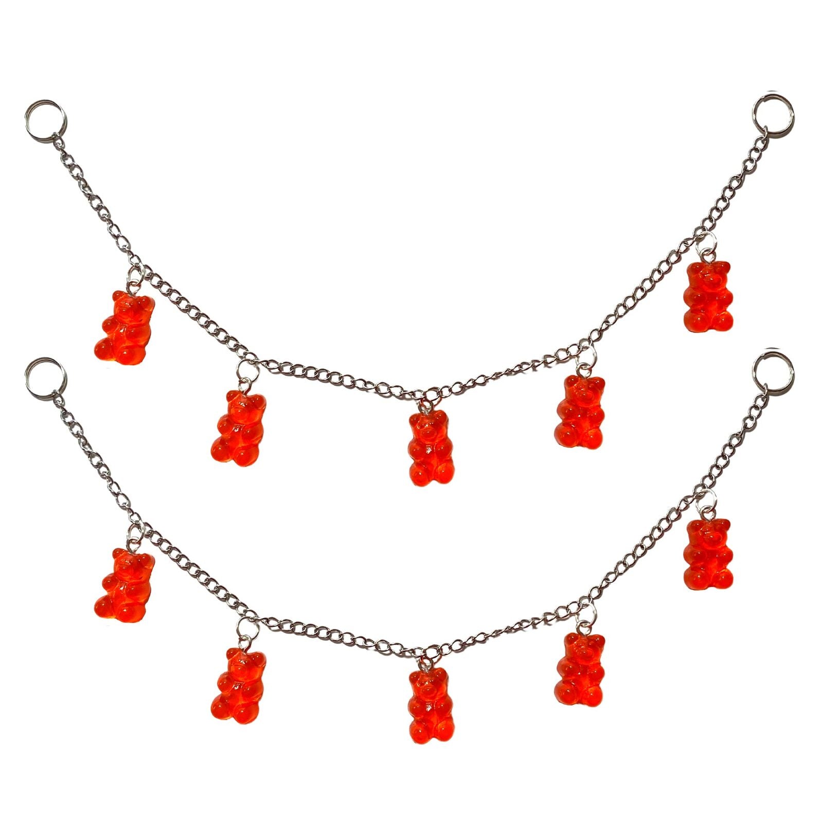One Stop Gummy Bear Skatelet (Pair) / Red