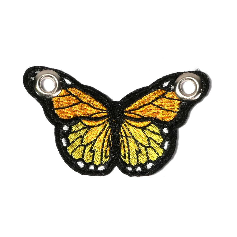 One Stop Large Embroidered Butterfly (Single) / Yellow
