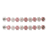 One Stop Long Daisy Chain (Pair) / Pink