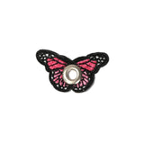 One Stop Small Embroidered Butterfly (Single) / Hot Pink