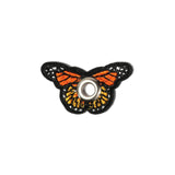 One Stop Small Embroidered Butterfly (Single) / Orange